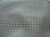 beautiful hole punched PU synthetic leather