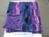 beautiful print PV fleece blanket