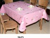beauty hot sale high quality non-woven back PVC table cloth