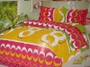 bed sheet sets/polyester peach skin printed bedding set/micro fiber printed bed linen