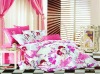 bedding set red and white
