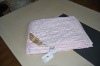 big jacquard 100% cotton 100% mulberry silk quilt, gift