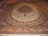 big size hand knotted persian silk carpets