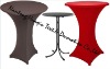 bistro lycra bar table cover and spandex cocktail table covers