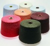 black 100% polyester spun yarn