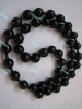 black bead chain curtain