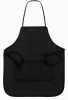 black cooking/kitchen aprons