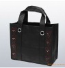 black fashion bag