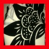 black flock fabric for bedding