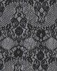 black jacquard lace fabric