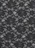 black lace fabric