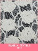 black lace fabric
