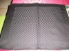 black lattice 100% cotton table napkin(tablecloth)