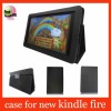 black leather case for kindle fire,for kindle fire leather case
