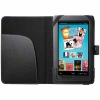 black leather case for nook color,MOQ:300pcs wholesale