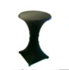black outdoor lycra cocktail table cover spandex table cover dry bar table cover bistro highboy table cover for wedding