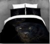 black tiger picture reactive print bedding sets