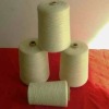 bleach white and dyed polyester yarn for sewing thread