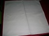 bleached white 100% cotton jacquard table napkin