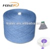 blue blended recycled polyester/cotton yarn for mop