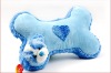 blue comfortable cotton plush cute cushion