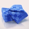blue hand woven towels
