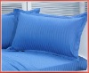 blue hotel decorative pillow