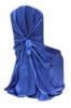 blue luxury chair cover