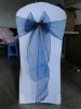 blue organza sash XC-S208