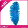 blue ostrich feathers