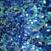 blue sequin fabric