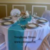 blue table runners for wedding decoration  (X-4406)