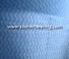 blue wavy spunlace nonwoven fabric