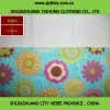 both sides brushed calico cotton fabric