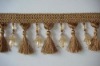 br-204curtain tassel fringe trimming for cushion and sofa beaded fringe curtain accessory