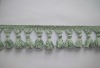 br-241curtain tassel fringe trimming for cushion and sofa beaded fringe curtain accessory