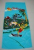 brand printed microfiber towel
