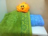 bright color bamboo fibre towel