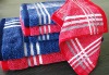 bright colorful stripe yarn dyed bath towel wholesale price high quality