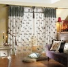 bright with stripe cutting ready made curtain (OYHG-W0014)