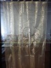 bronzed organza curtain