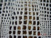 bronzed polyester knitted fabric