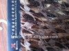 bronzed polyester textile fabric