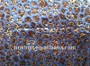 bronzed polyester textile fabric