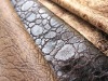 bronzed suede fabric