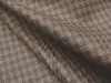 brown boiled wool fabric