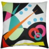 brushed polyester throw pillow