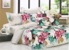 brushed printed bedding set