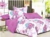 brushed printed bedding set