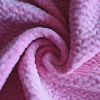 bubbled/embossed super soft velboa for home-textile